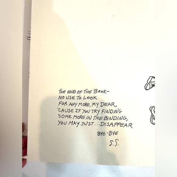 Falling Up by Shel Silverstein Hardcover Children’s Poetry Book 1996 - Picture 5 of 6